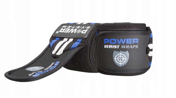 

Power-system Taśma Na Nadgardstek Wrist Wraps-blue