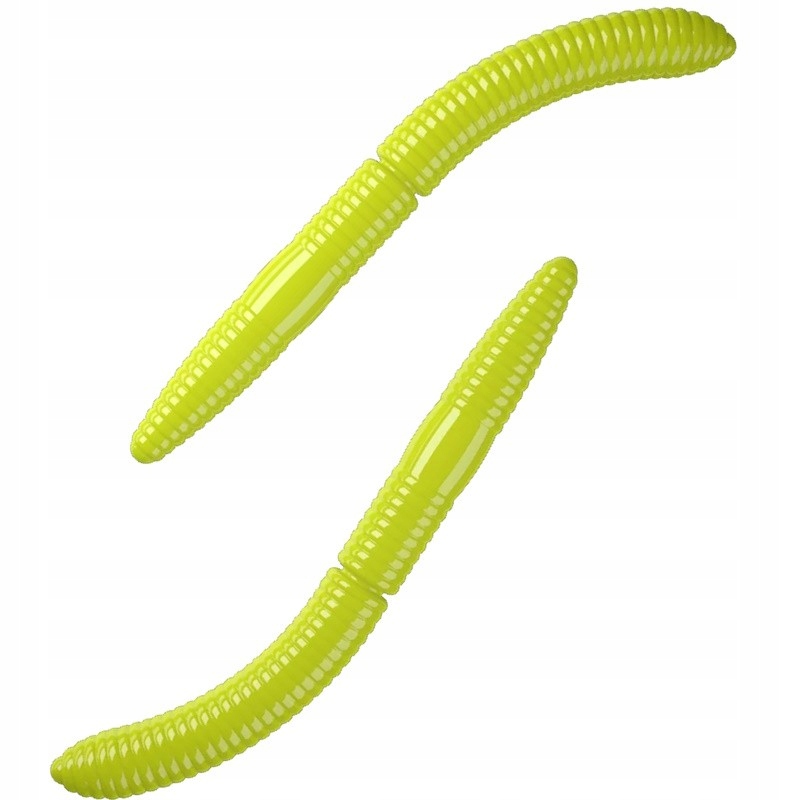 Przynęta Libra Lures Fatty D'Worm 75mm 2.10g 006 Hot Yellow Bez Zapachu 8x