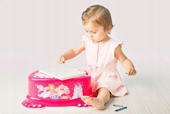 Tega Podnóżek antypoślizgowy Księżniczka róż malin Kod producenta 01