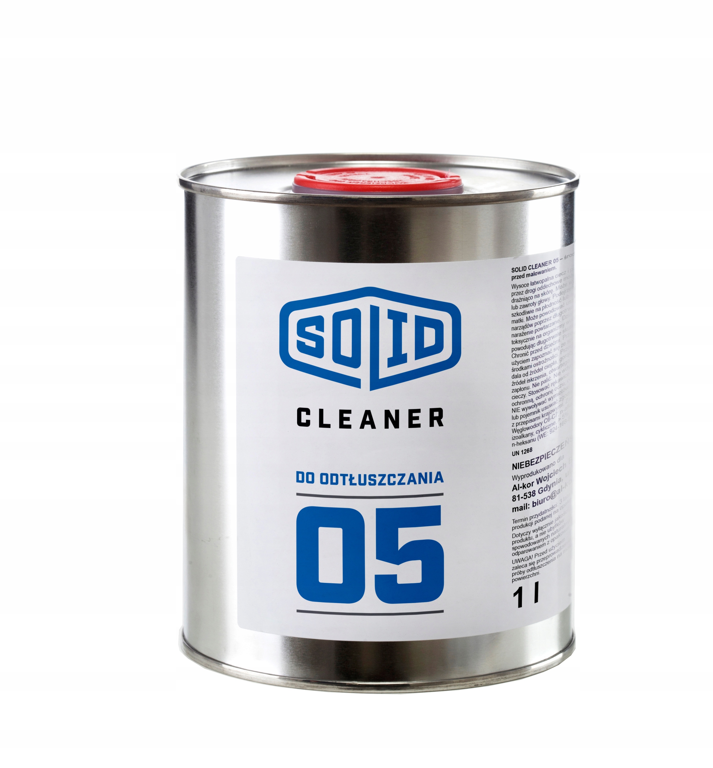 

Solid Cleaner 05 do odtłuszczania 1 L