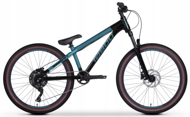 Rower Dirt Tabou 26 Tabspin Stunt Rama L Koła 26" Suntour 15MM Boost