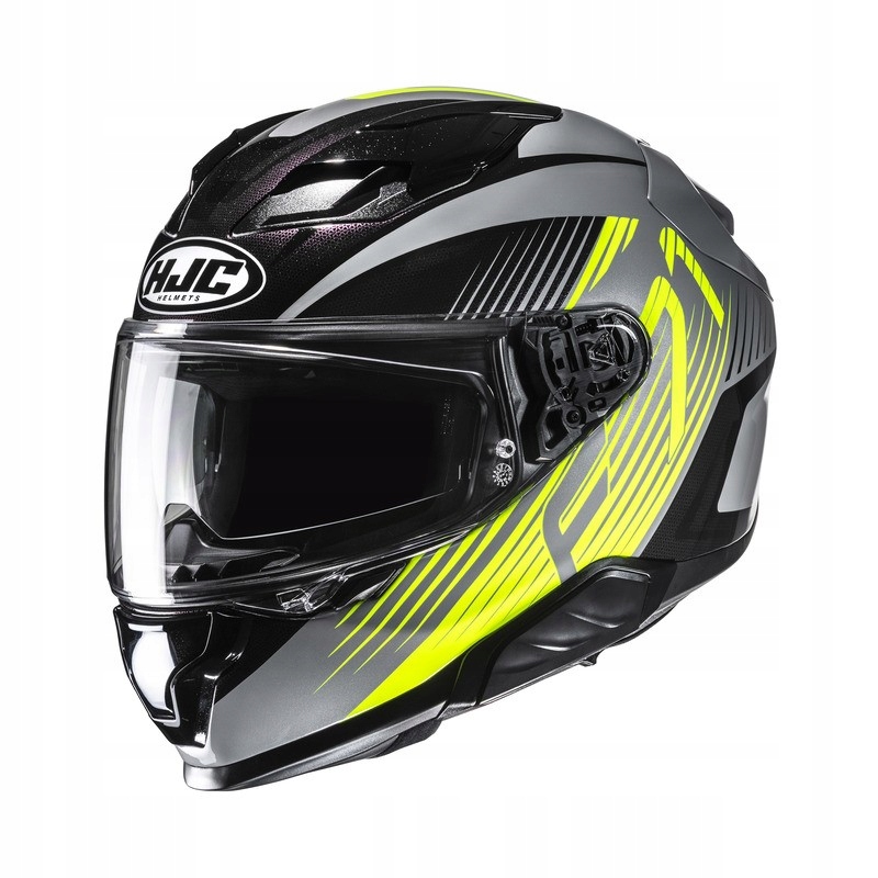Helma Hjc F71 Catos Black/Yellow veľ.M+ Darčeky!