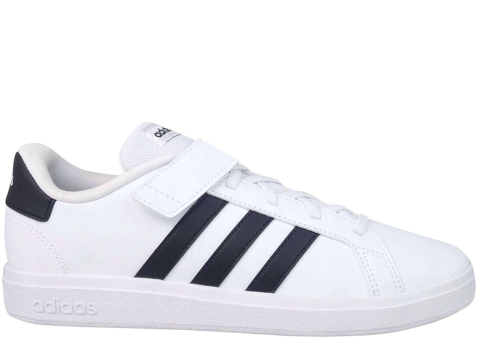 Adidas buty sportowe GW6521 skóra ekologiczna biały-czarny rozmiar 31