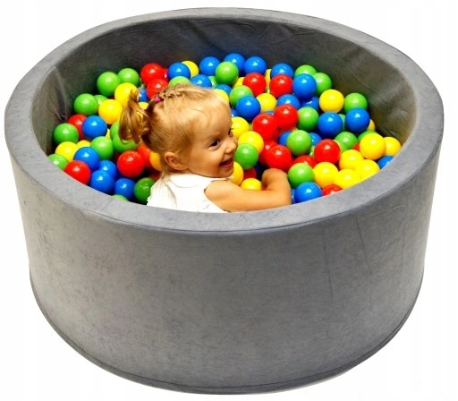 Suchy basen piłkami kulkami 200szt piłeczkami ZABAWKA SENSORYCZNA PREZENT Marka Welox