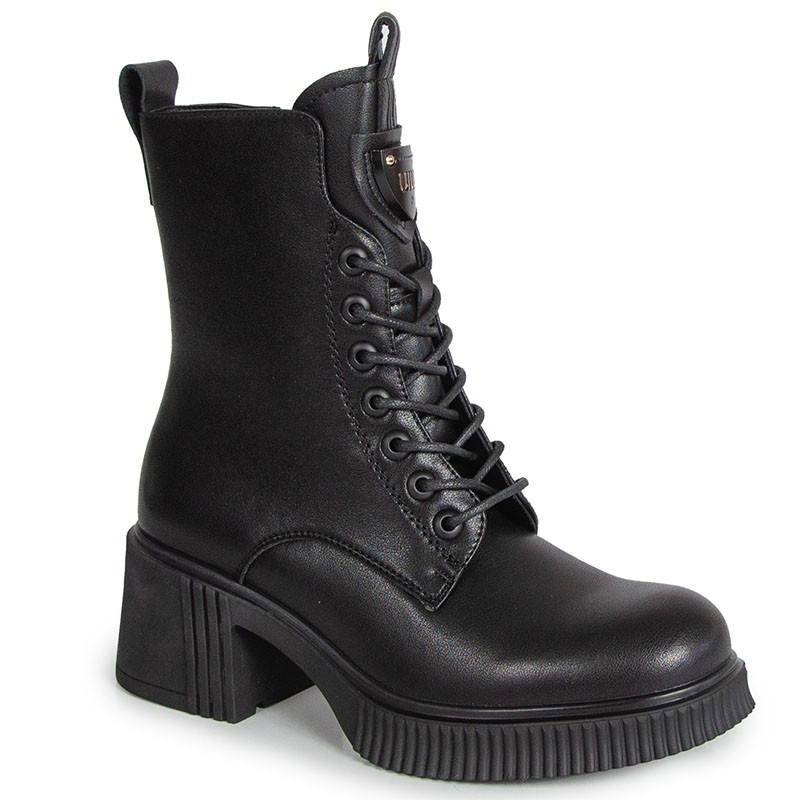 Cambell 25-10302BK Černé Kotníkové Boty 39