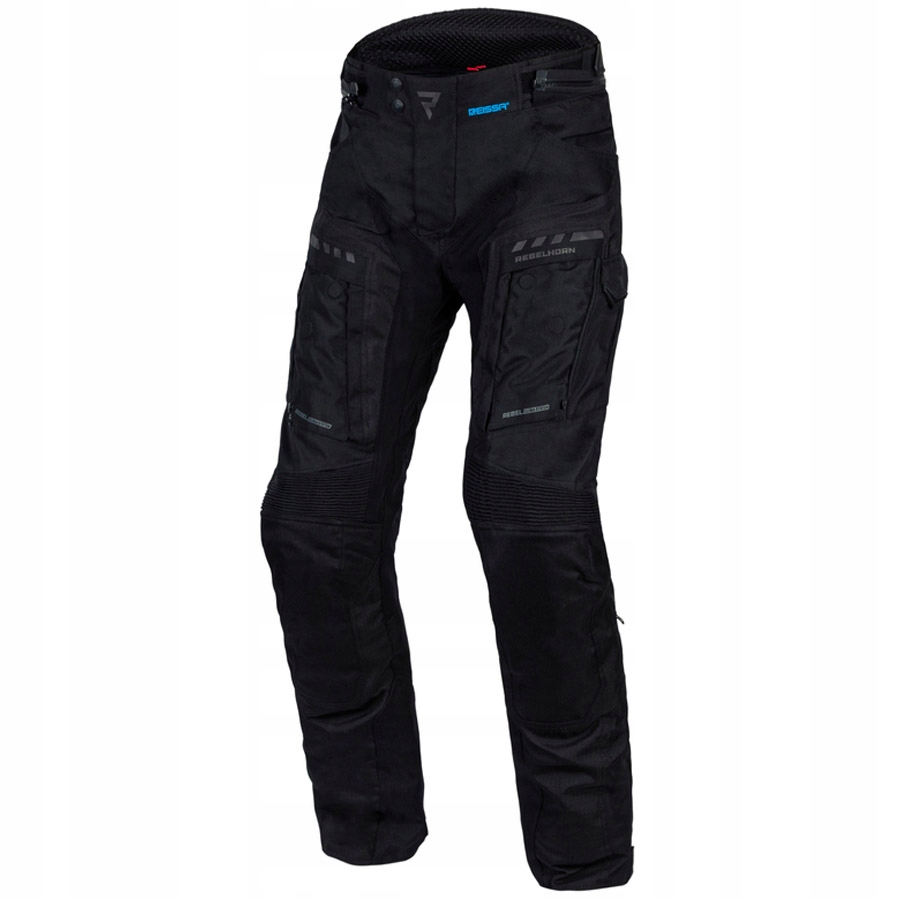 SPODNIE MOTOCYKLOWE REBELHORN CUBBY IV BLACK 2XL