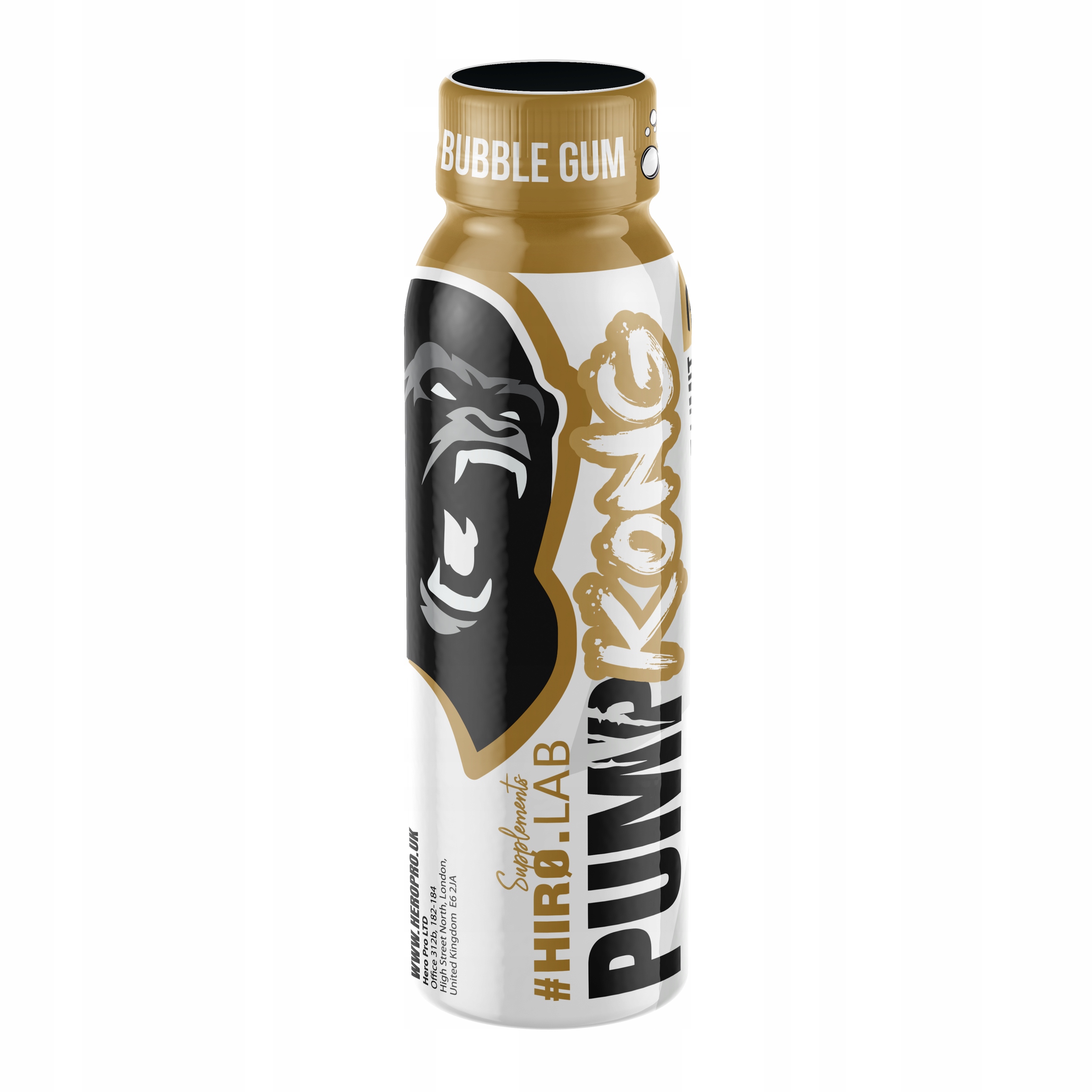 Předtréninkový shot Hiro.lab Pump Kong 80 ml Bubble Gum