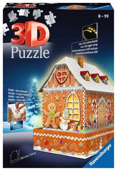 

Puzzle 3D: Piernikowa Chatka (11237)