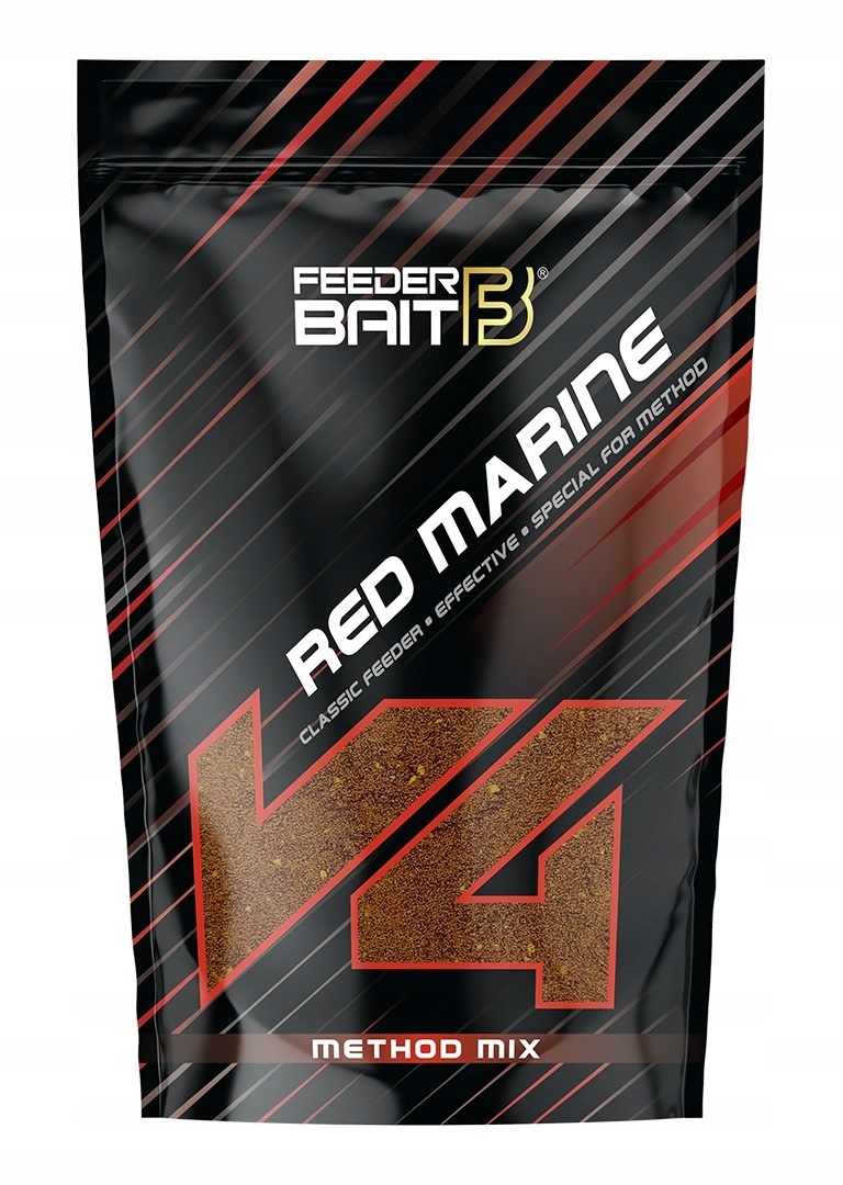 Feeder Bait Method Mix-V4-Red Mairne