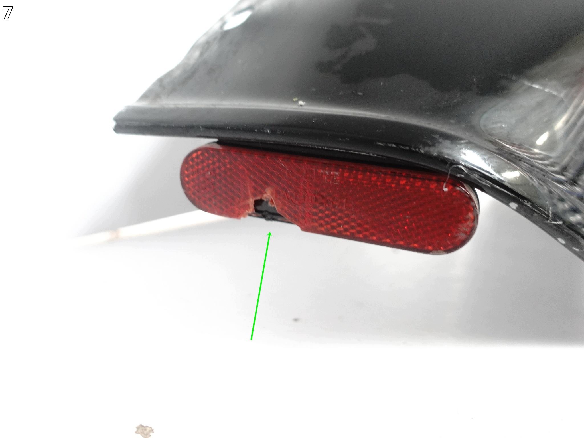 MORGAN plus FOUR PLUSFOUR 20- fender side + mudguard cover rear part right