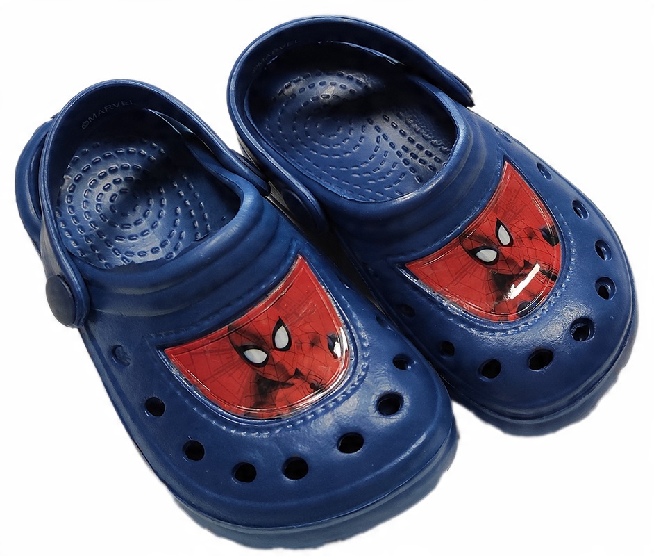 

Spiderman Croksy Klapki Chodaki Ogrodowe Marvel