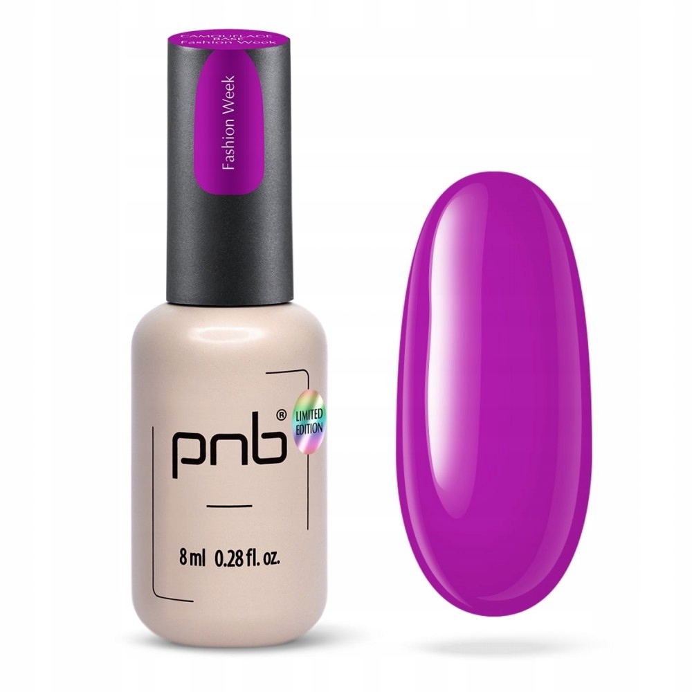 Baza Hybrydowa Kamuflująca do paznokci PNB UV/LED Fashion Week Różowy 8 ml