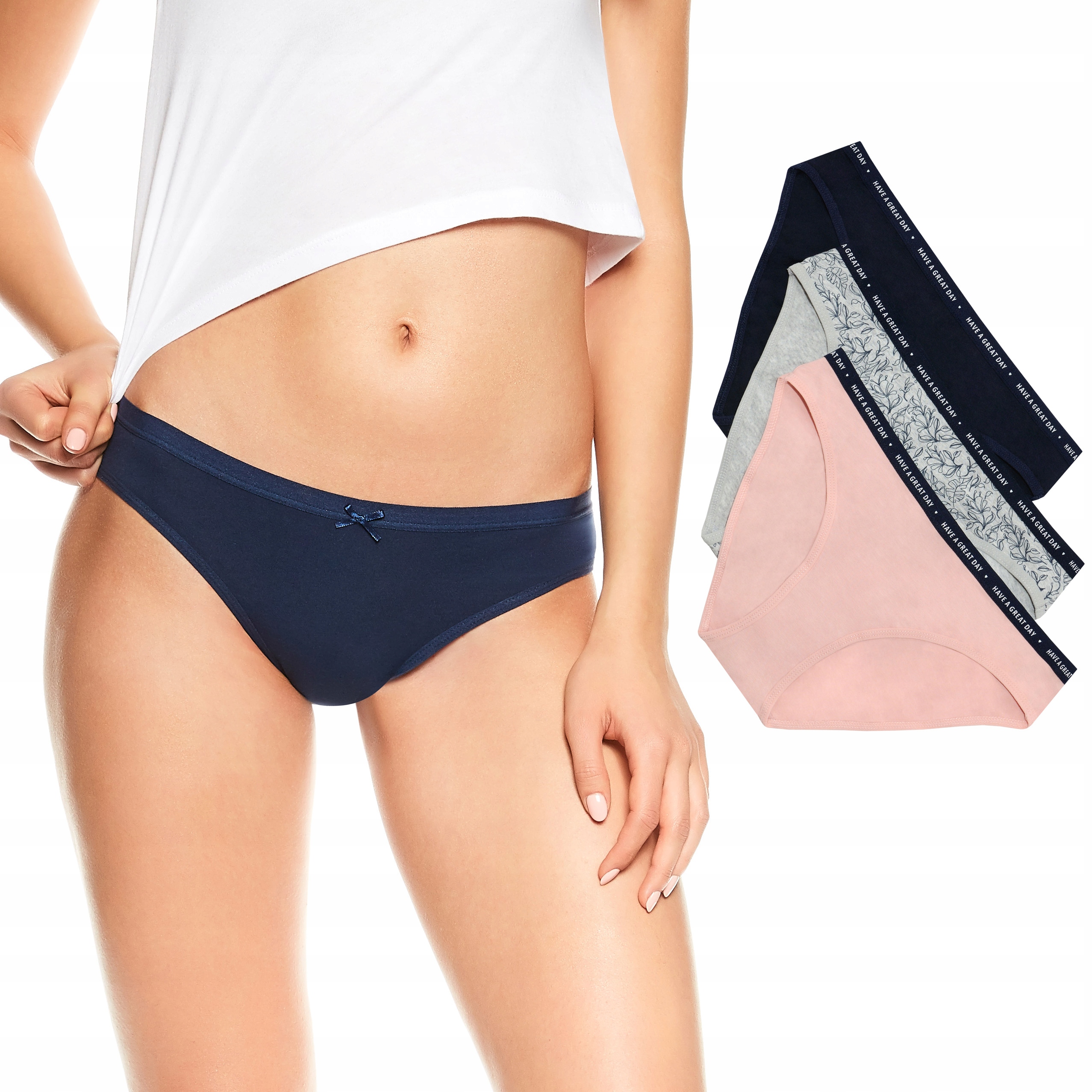 

Figi damskie Esotiq 36508-44 bikini 3-pak - XL