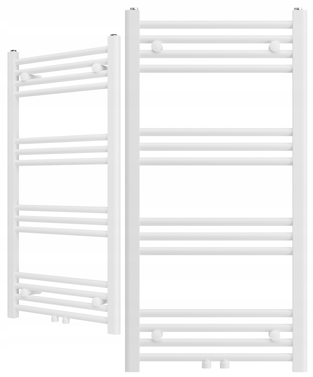 Kúpeľňový Ohrievač Kaloryfer Moderný Rebríkový 100x50 cm Biely Raven