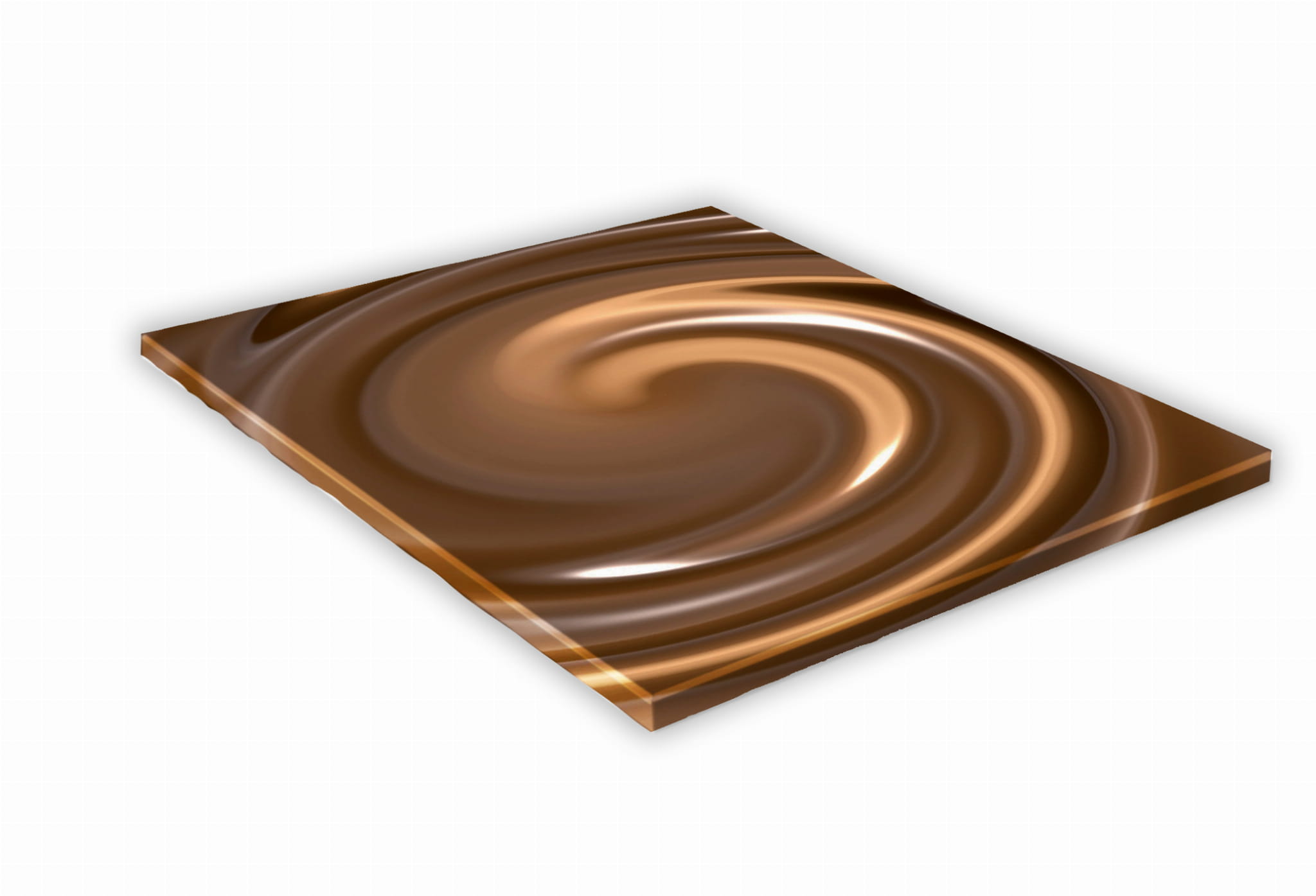 SZKLANA DESKA KUCHENNA 40x40 419h Czekolada