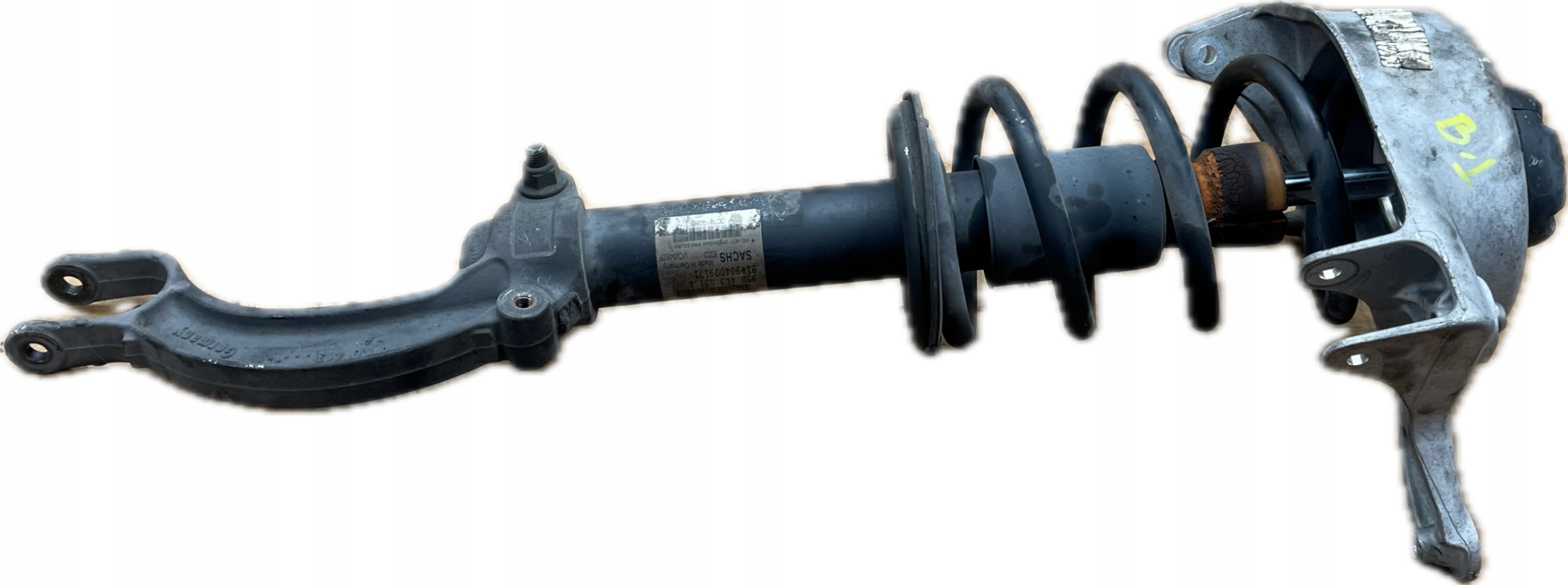 B1 PORSCHE MACAN S 2015 3.0 left shock absorber front arm 95B413031E