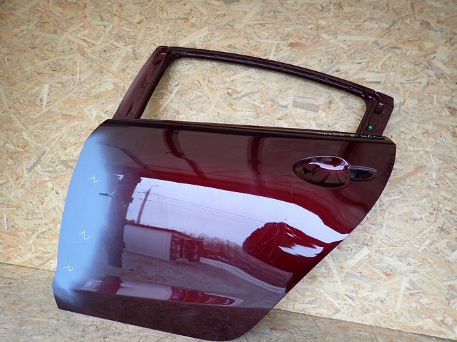 MAZDA 6 sedan 12- door left rear. rear part