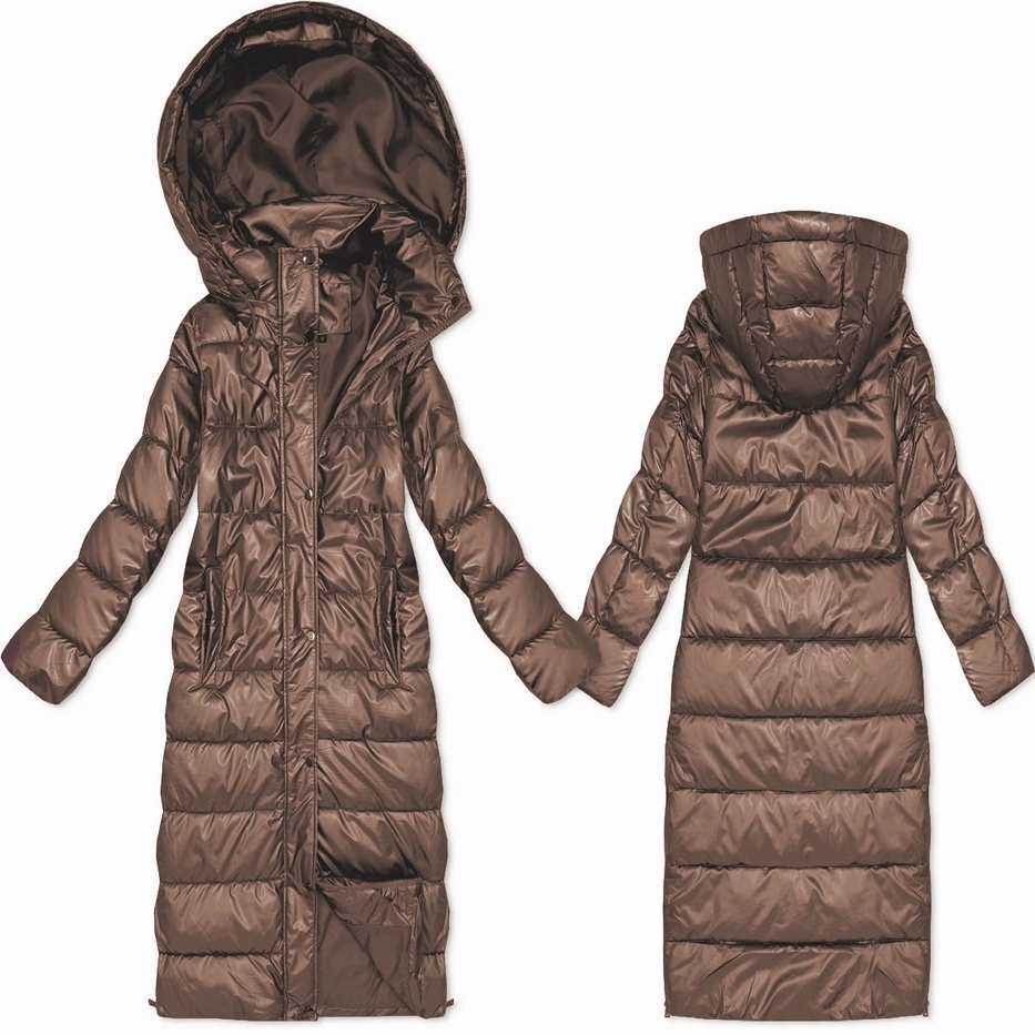 Prošívaná Bunda Aptur 2629# Karamel XXL (44)