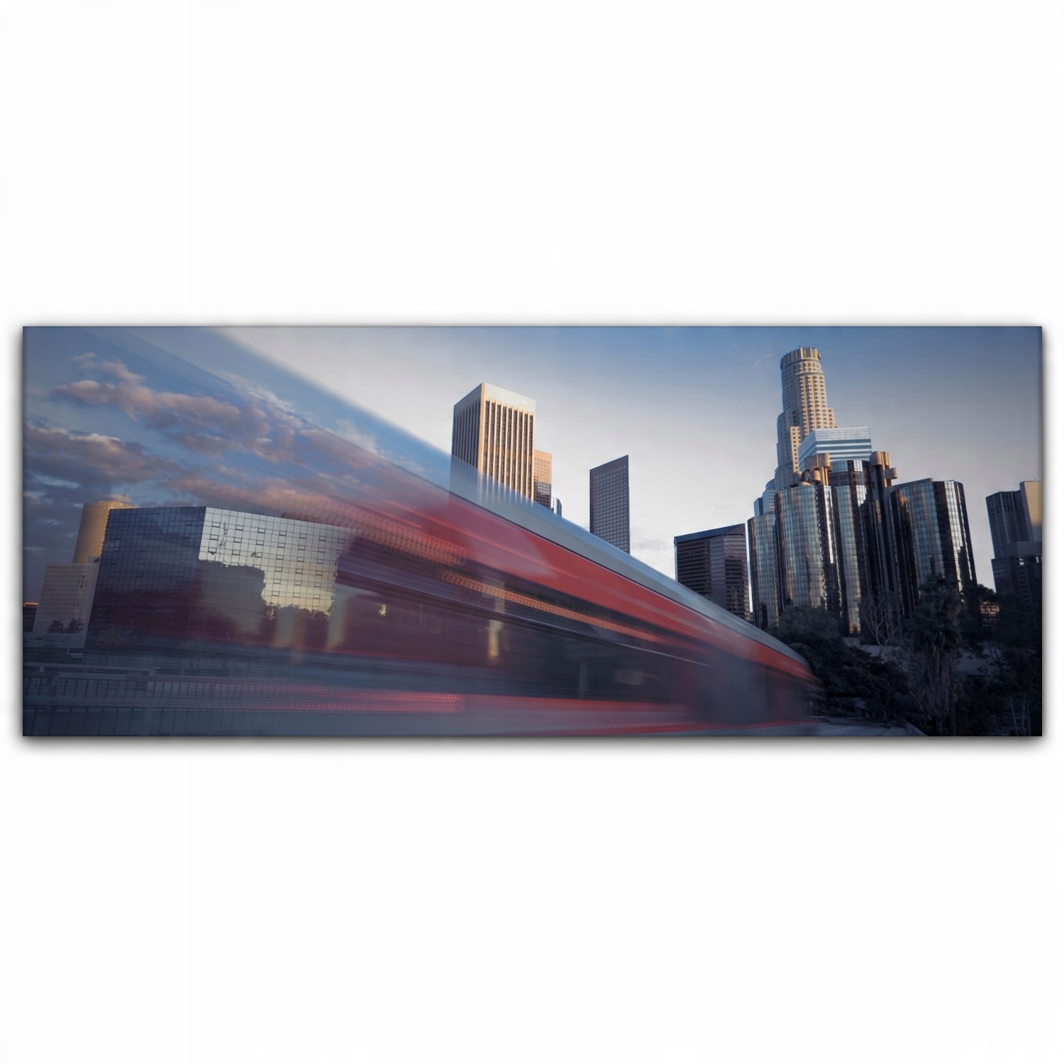 

Obraz Canvas dekoracja 125x50 Los Angeles Autobus