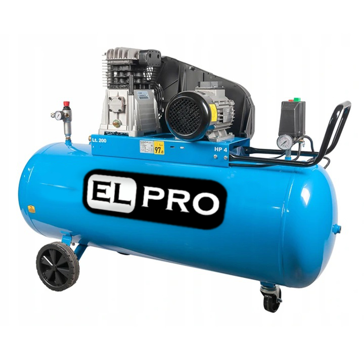 KOMPRESOR OLEJOWY SPRĘŻARKA ELPRO 200L 400V