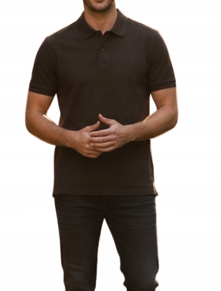 Polo tričko Abercrombie Hollister tričko M, hnědá barva