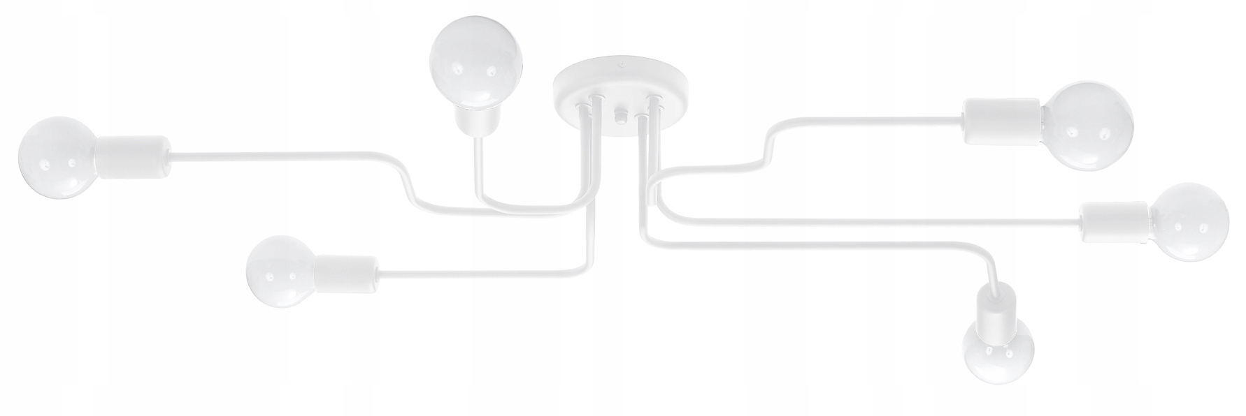 

Plafon Hector 6 Biała Lampa Sufitowa Dziecięca Led