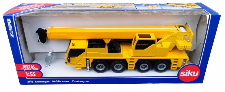 

Siku 2110 Dźwig Budowlany Kranwagen 1:55