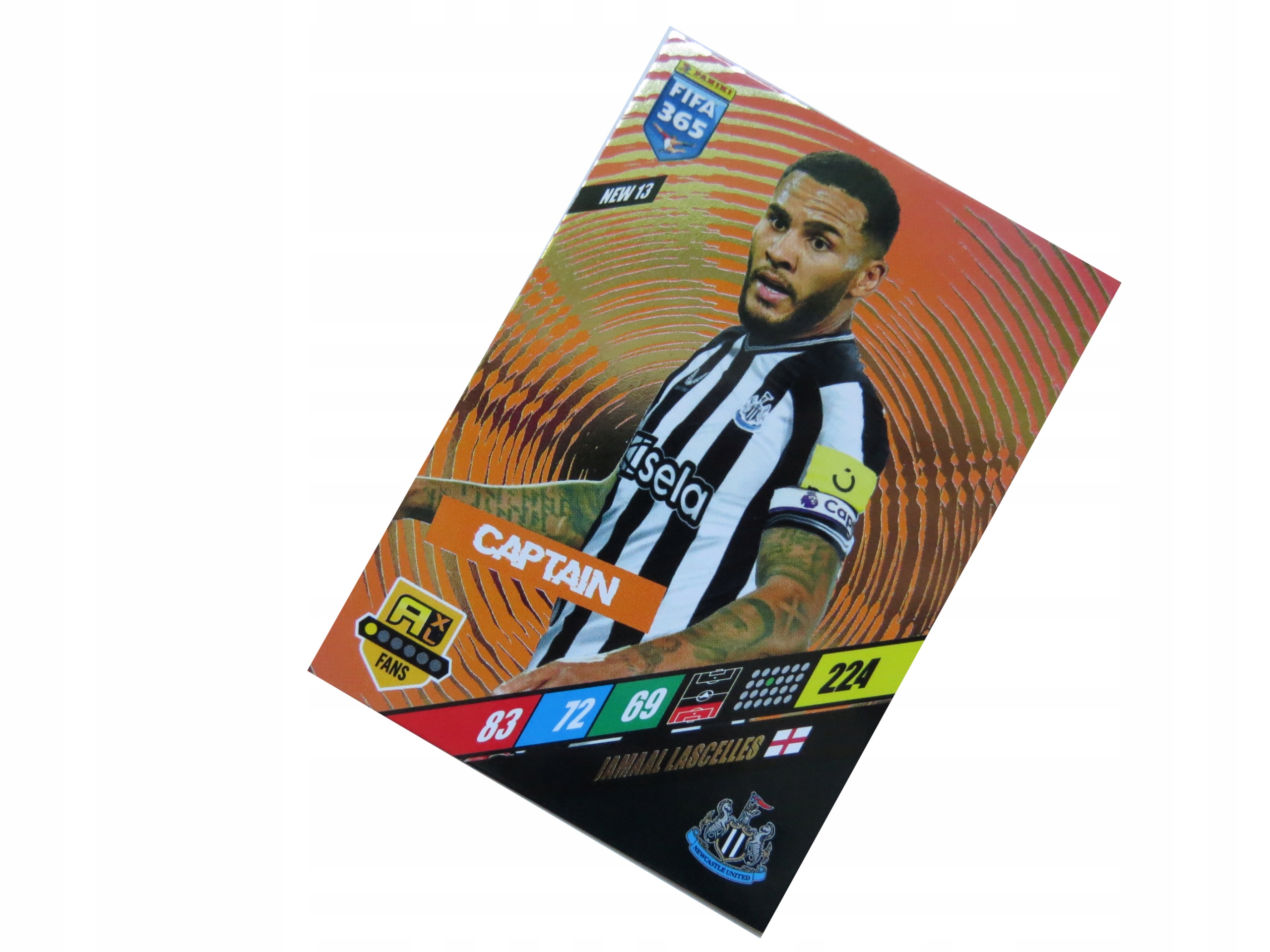Panini Fifa 365 2024 Karty Piłkarskie Fans Captain Lascelles New 13