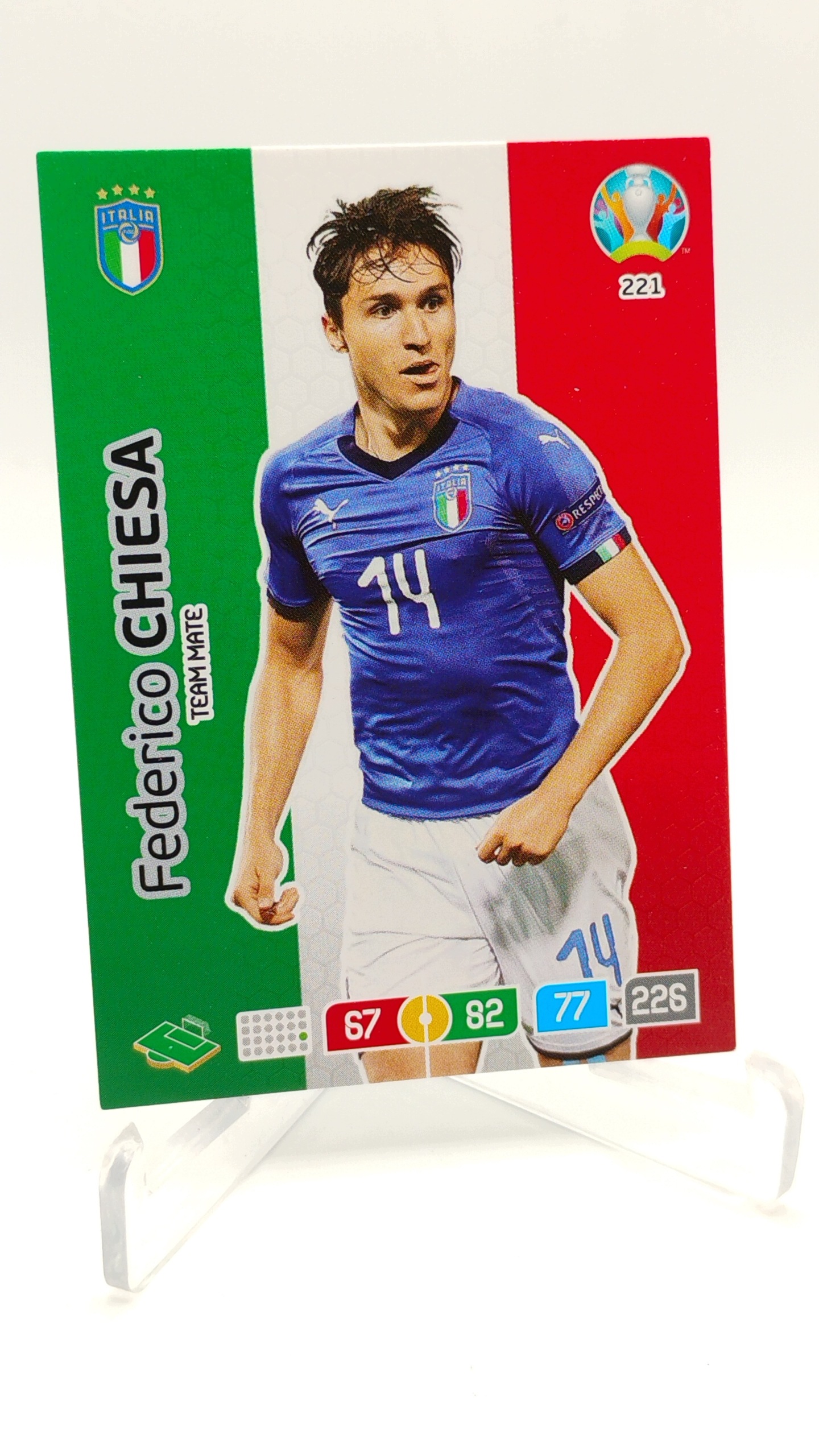 Panini Euro 2020 Team Mate 221 Federico Chiesa Włochy