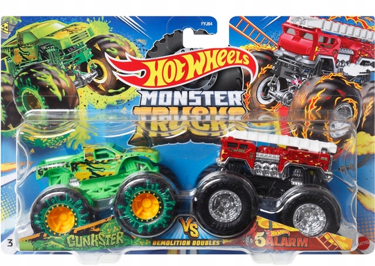 

Hot Wheels Monster Trucks Gunkster 5 Alarm