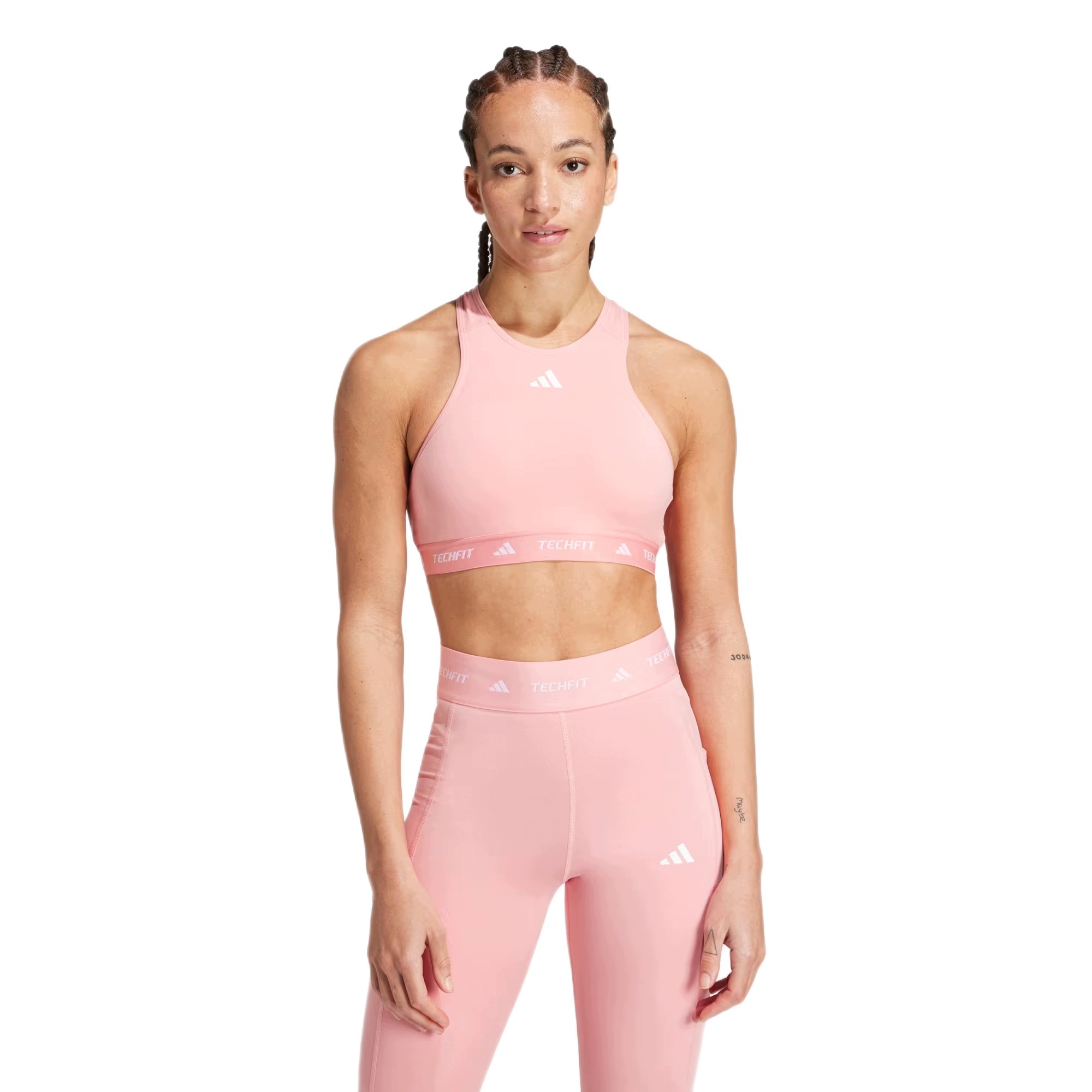 Stanik Adidas Powerimpact Training Techfit Medium-Support High-Neck IW5348