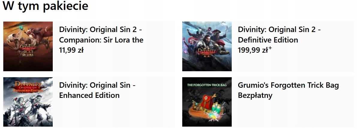 DIVINITY ORIGINAL SIN THE SOURCE SAGA XBOX KLUCZ Granice wiekowe (PEGI) 18