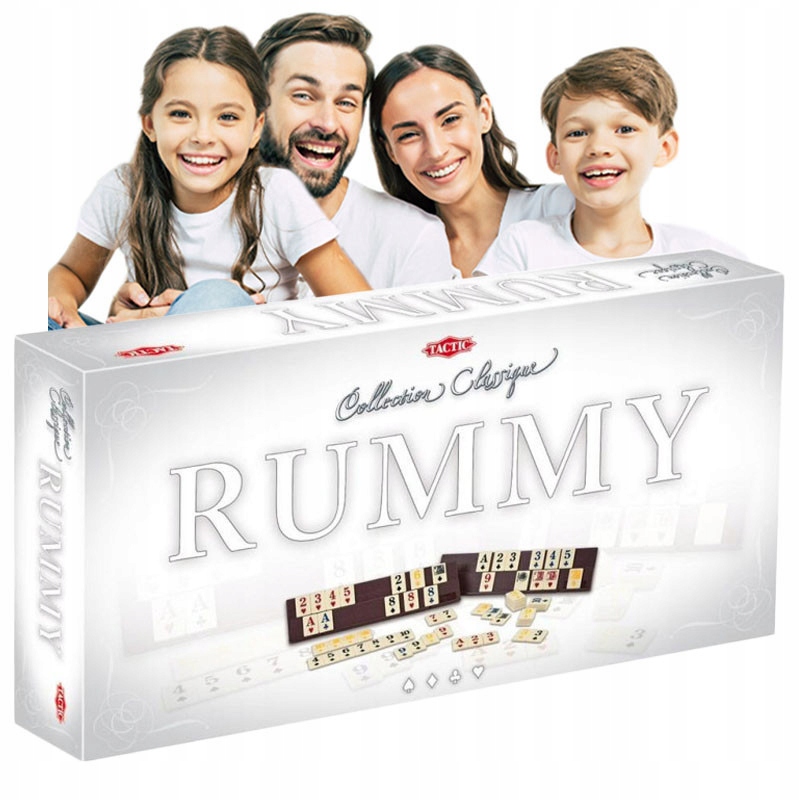 Logiczna Gra dla Dzieci Edukacyjna Rummy Zabawa