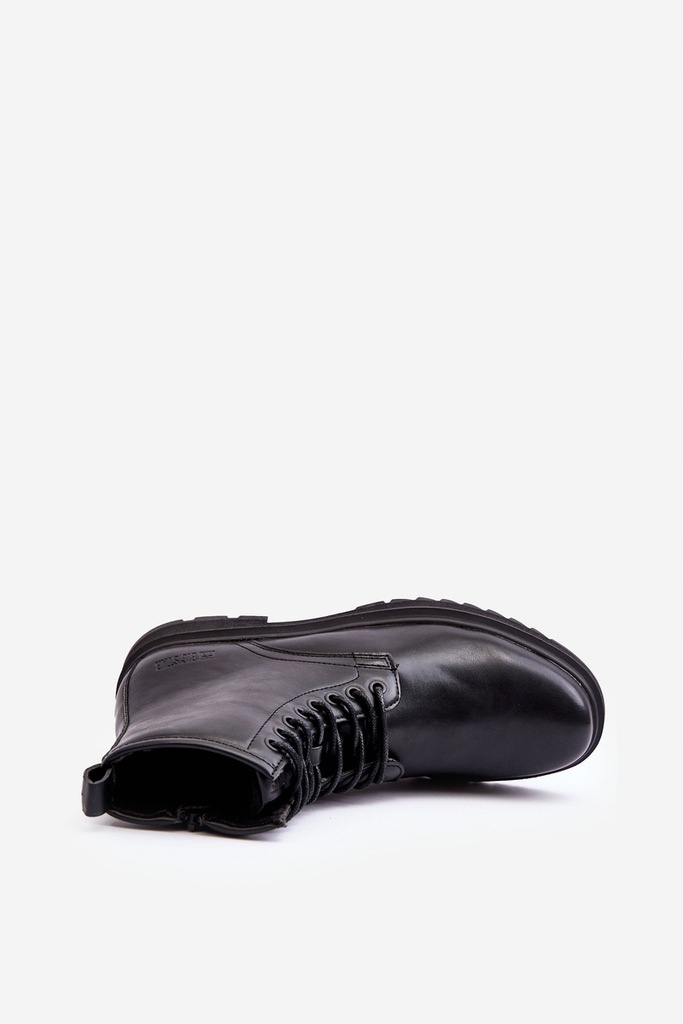 OBUWIE BUTY ZIMOWE MĘSKIE BIG STAR BOTKI OFICERKI OCIEPLANE Model MM174080