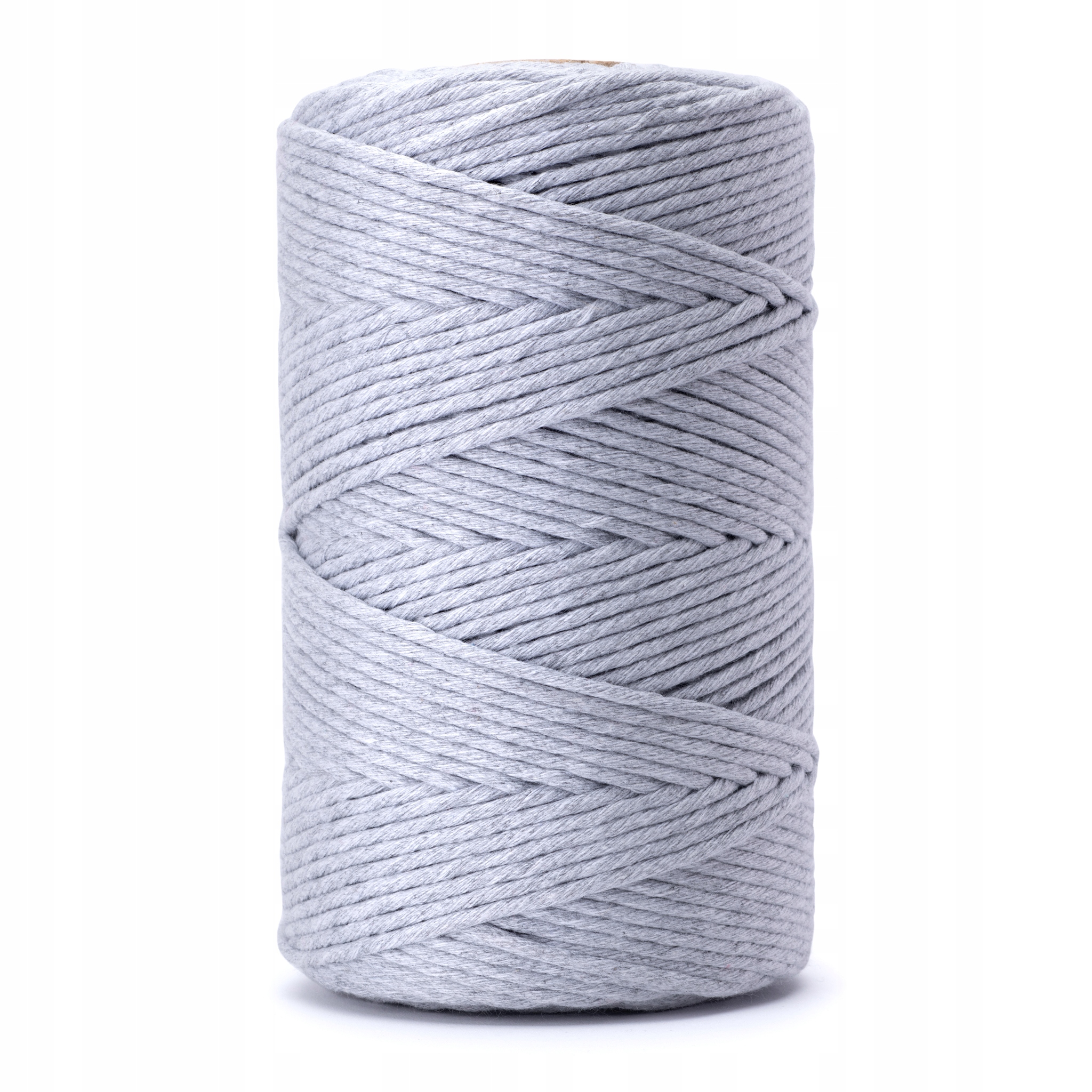 Sznurek do makram 3mm 50m Jasnoszary