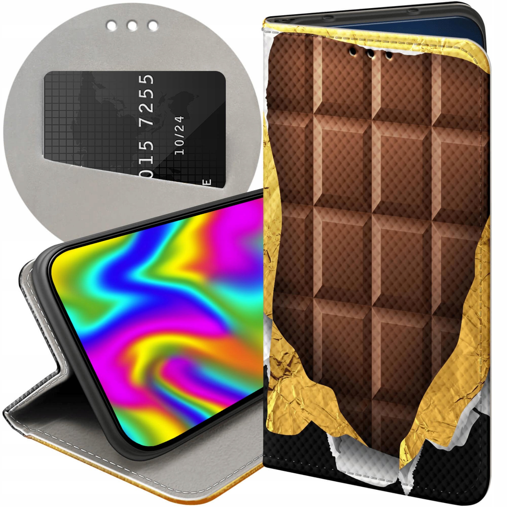 Etui Z Klapką Do Samsung Galaxy J3 2017 Czekolada Choco Słodycze Case