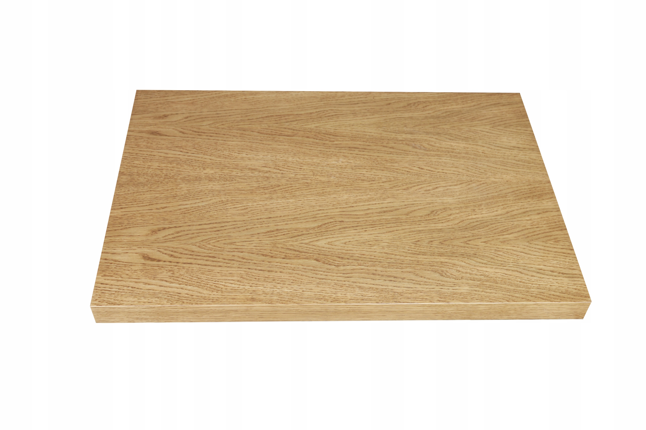 SZAFKA ŁAZIENKOWA CZARNY MAT Z BLATEM DĄB 50 CM Kolor mebla czarny dąb naturalny