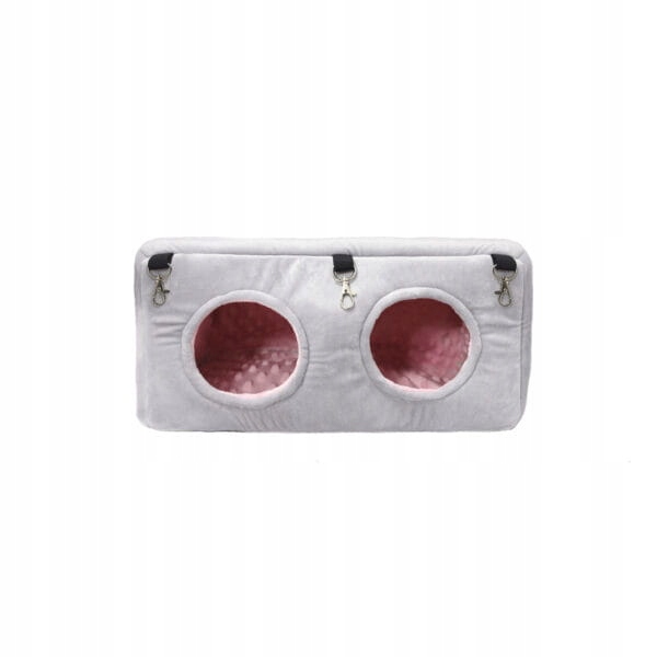 Levně Mimiko růžový dvojitý domeček 40x20x20 cm