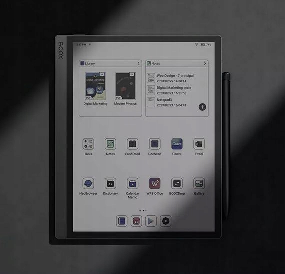 Czytnik ebook Onyx Boox Tab Ultra C Pro 128GB Tablet Z Rysikiem 10,3" Kod producenta 6949710309000