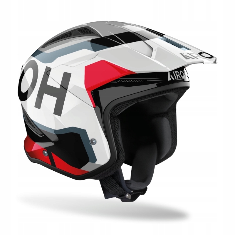 Motocyklová Prilba Airoh Trr 2 Jupiter Red Gloss (M)