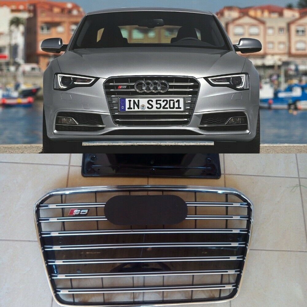 Grill Audi A5 styl S5 12-15 Chrome