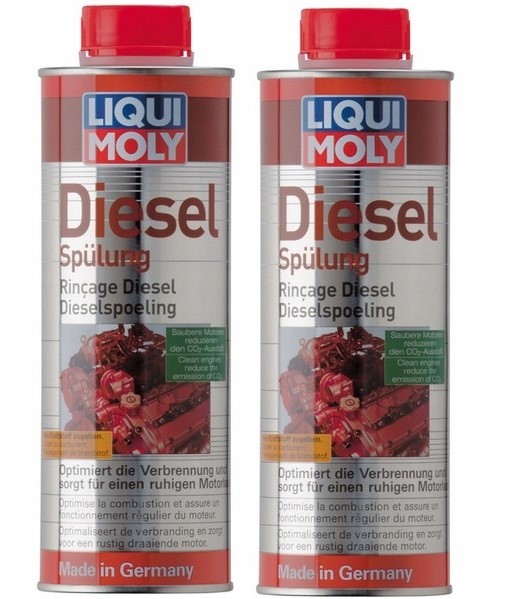 2x Liqui Moly 2666 Diesel Spulung Czyści Wtryski On