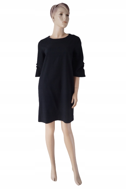 COS stylowa sukienka wełna 36