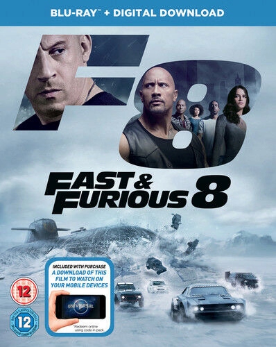 Fast & Furious 8 Blu-ray