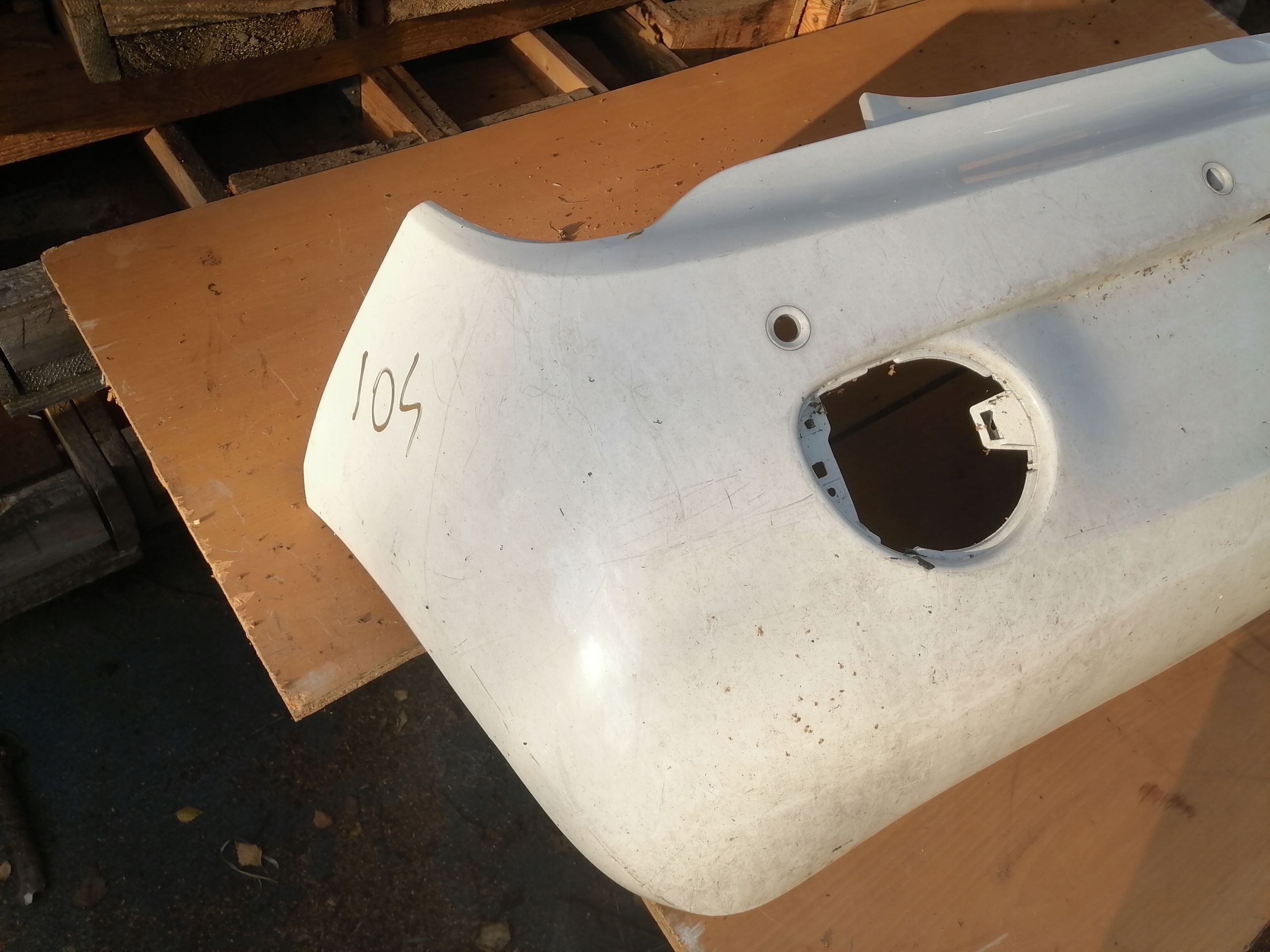 bumper rear part OPEL ADAM PDC 13356473