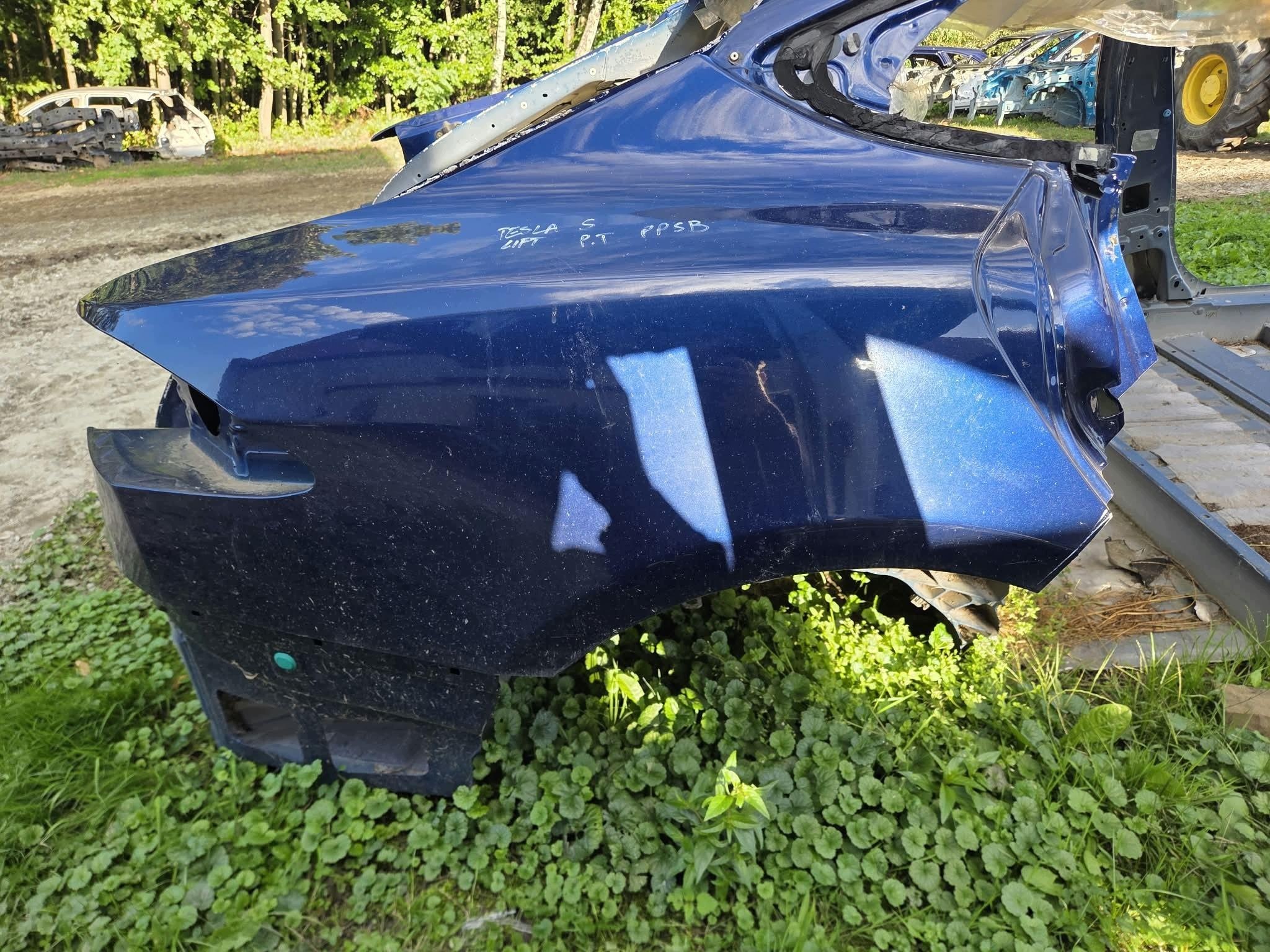 Tesla Model S LIFT parafango longherone posteriore sinistra destra coppa