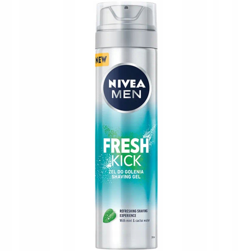 NIVEA ŻEL DO GOLENIA FRESH KICK odświerzający Rodzaj żel