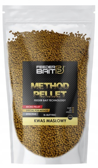 Micro Pellet 2mm Method Feeder Bait Kwas Masłowy