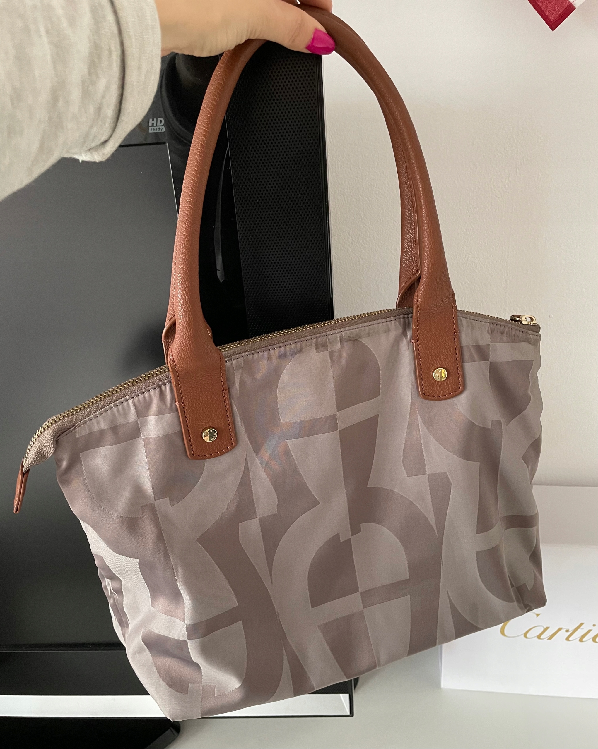 Oryginalna Aigner nowoczesna rarytas skorzana Kolor wielokolorowy