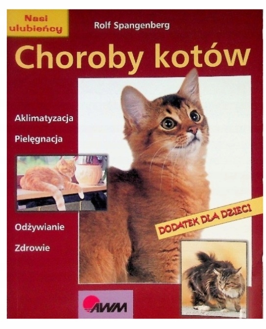 Książka Choroby kotów Rolf Spangenberg